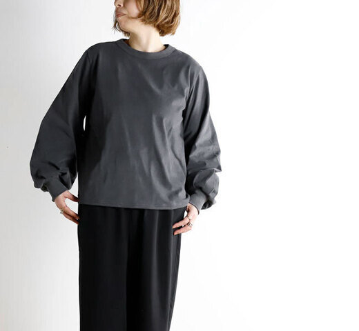 mizuiro ind|mizuiro ind ミズイロインド 1-210069 パフスリーブロングT