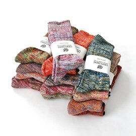 LUCKY SOCKS|マルチカラーリブソックス