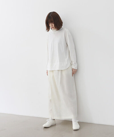 Mochi｜side button top [off white]