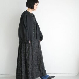 UNIVERSAL TISSU|フレンチリネン ブラウスカーデ ィガン