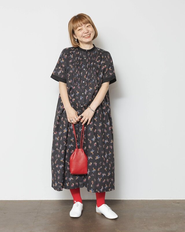 身長:158㎝ ブラック着用