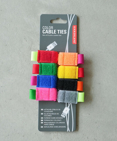 KIKKERLAND|カラーケーブルタイ Color Cable Ties ケーブルバンドセット 3003