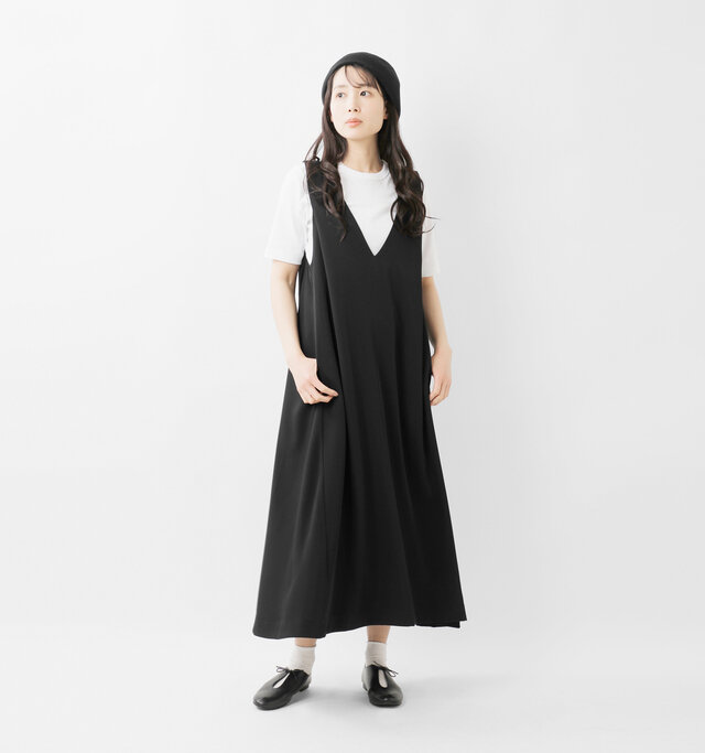 model mizuki：168cm / 50kg 
color : black / size : M