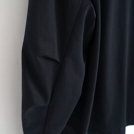 VU｜ヴウ hoodie bluson FINX COTTON[BLACK] パーカーブルゾン vu-s24-b02