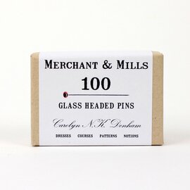 MERCHANT ＆ MILLS｜GLASS HEADED PINS　ガラスマチ針