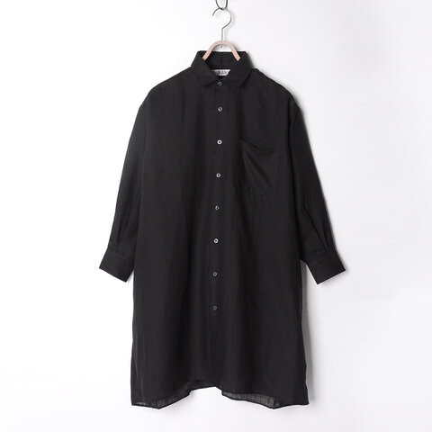 INDIVIDUALIZED SHIRTS|SHIRTS シャツワイドシルエットリネンシャツワンピース・1S1911247・1S1911248・1S1911250 インディビジュアライズド
