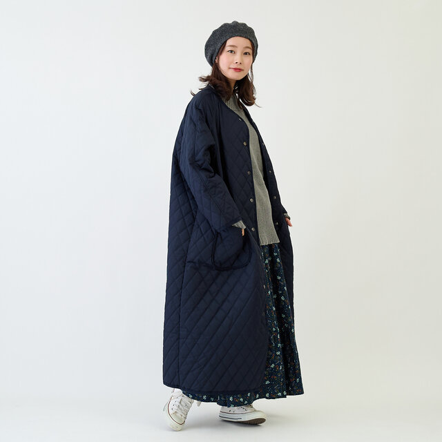 モデル身長 164cm 着用カラー ネイビー