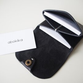 abokika｜Origami Wallet Texutured　レザー　財布　ミニ財布　コインケース　カードケース