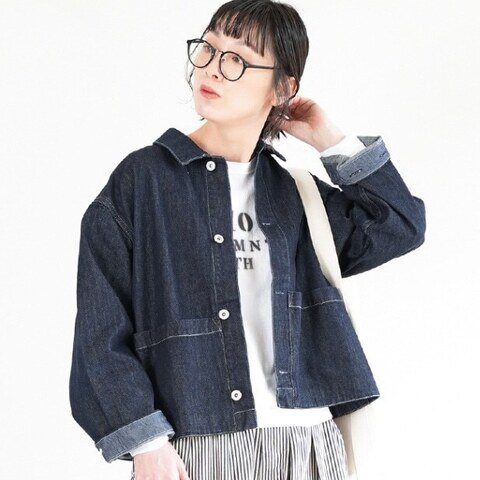 solamonat poche|9OZデニムプリズナージャケット poche-dm-pzjk