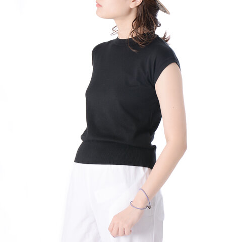JOHN SMEDLEY|コットンニットフレンチスリーブカットソー半袖・S4297 ジョンスメドレー