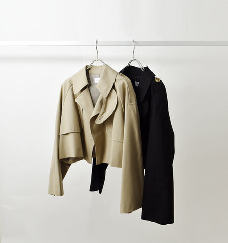 Nicolas Jenson|ハイツイストコットン ショート ジャケット “HIGH TWIST COTTON SHORT JACKET” nj10-21b-010