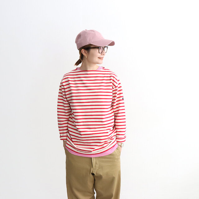 ピンク / S 着用、モデル身長:160cm *インナーに着用しています