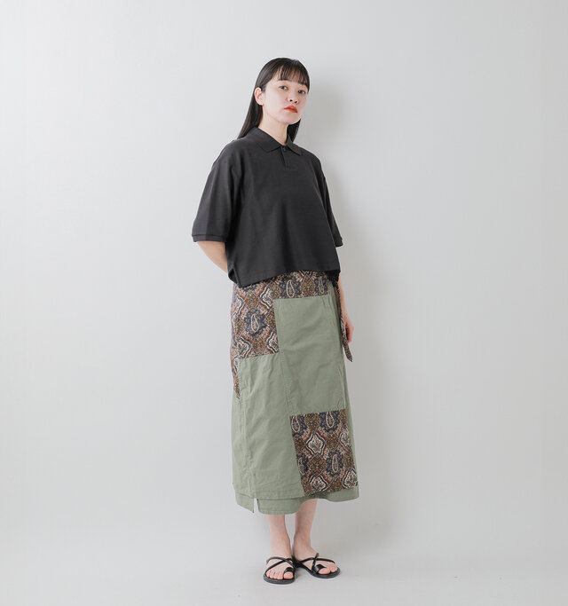 model saku:163cm / 43kg
color : carbon black / size : S