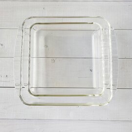 HARIO｜耐熱ガラス製スクエア皿