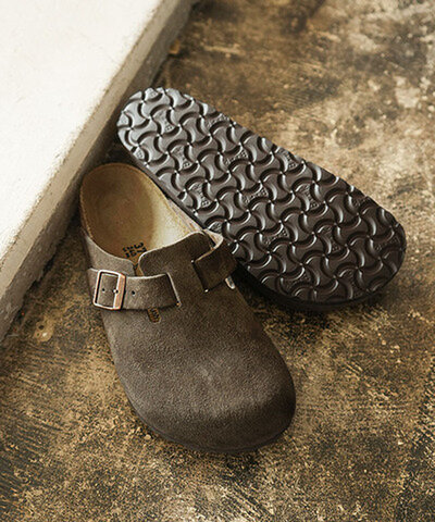 BIRKENSTOCK|Boston ボストン レギュラーフィット サンダル スエード 60901