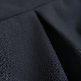 Mochi｜ jumper tuck skirt [ms23-op-03/deep blue] ジャンプタックスカート