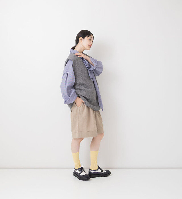 color : GRAY , model : 162cm