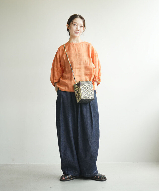 身長:164cm / カラー:ORANGE / サイズ:FREE