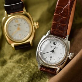 Vague Watch Co.｜クロコダイルベルト アナログ ウォッチ “COUSSIN 12” co-s-012-ss-yg-rf 腕時計
