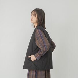 TUTIE.|ハイカウントコットンダウンリバーシブルベスト PRE SALE