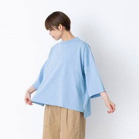 STAMP AND DIARY｜[20%OFF]ハイマイクロコットン天竺 ワイドスリーブカットソー