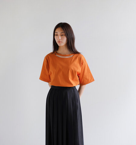 MANOF|スリット ネック カット プルオーバー 88105-1112-kk