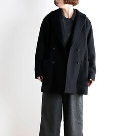 mizuiro ind|mizuiro ind ミズイロインド 4-270040 ダブルブレストジャケット