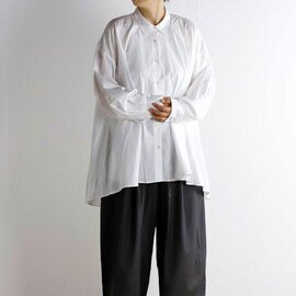 mizuiro ind|mizuiro ind ミズイロインド ワイドシャツチュニック 3-239389