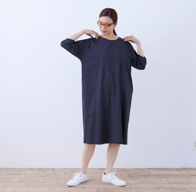 モデル168cm 着用カラー:チャコールグレー