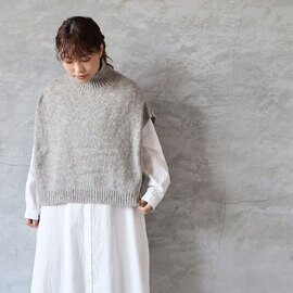 utilite|ペルー ハイランド ウール モックネックベスト