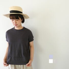 HAU|tops gauze トップガーゼTシャツ(9211-1065)ハウ