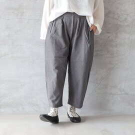 CUORE STORE|コットンリネンチドリコクーンパンツ
