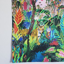 nunocoto｜ファブリックポスター：トラのいるジャングル（タムロアヤノ）