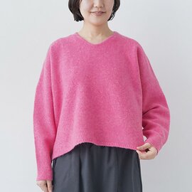 grin|ふわっとモチモチ、抜群の伸縮性。 スクエアセーター | 8264K-011