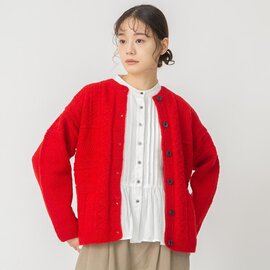 TUTIE.|ウールハンドニットカーディガン セーター PRE SALE