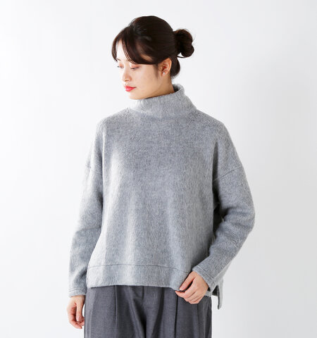 kelen|シャギーニットモックネックプルオーバー“Mia” lkl18fbl12-mt