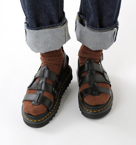 DrMartens|ブランドレザーフィッシャーマンサンダル“TERRY” terry-yn