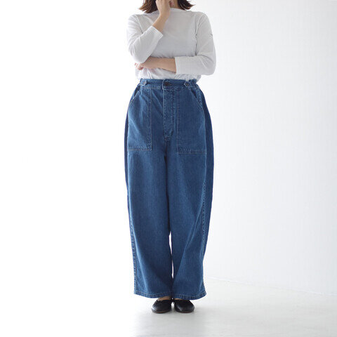 ORDINARY FITS|ジェームス パンツ JAMES PANTS ワイドシルエット デニム イージーパンツ ボトムス OF-P045 オーディナリーフィッツ