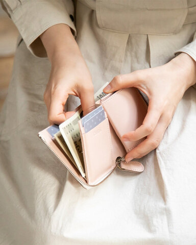 Kanmi｜小さくてしかくい財布「suama ショートウォレット」【WL23-39】