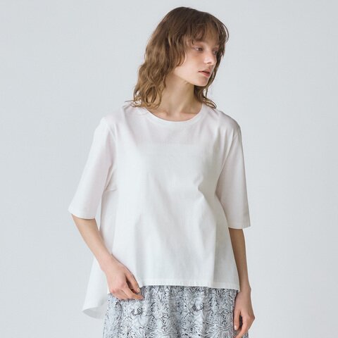 MidiUmi|back gather pullover