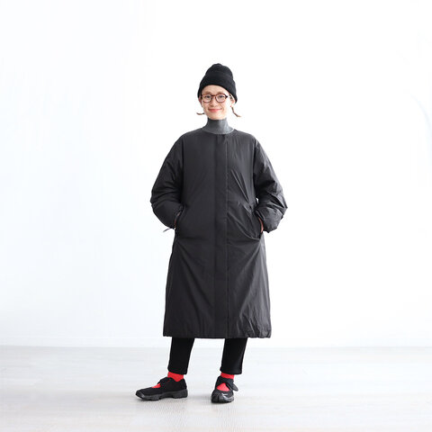 NANGA|NO COLLAR DOWN COAT (ノーカラーダウンコート)