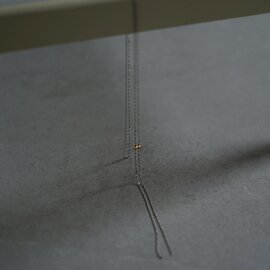 EO|グラデーション ボールチェーン スライダー ネックレス アクセサリー Graduated Ball Chain Slider Necklace EO26AW-24 イオ
