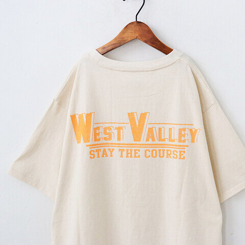 ANDER｜PRINT TEE "WEST" -ナイモノねだり