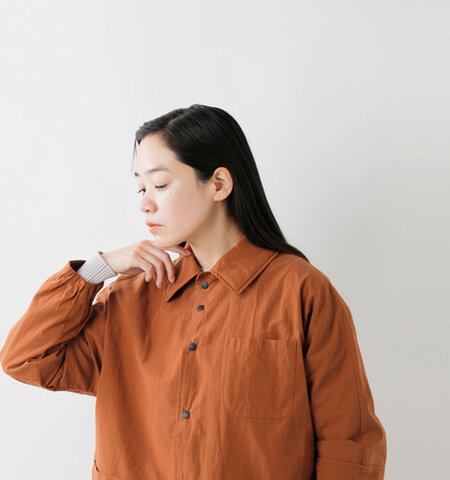 nisica|コットン コーチ ジャケット nis-1321-yo