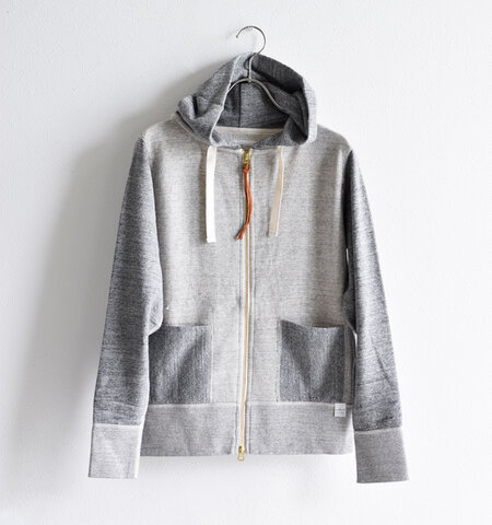 kha:ki|リサイクル裏毛ユニバーサルパーカー“Universal Parka” mil-13fcs01-ms