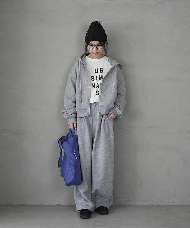 身長:151cm / カラー:15 GRAY / サイズ:FREE