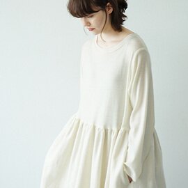 Mochi｜panel dress (off white)