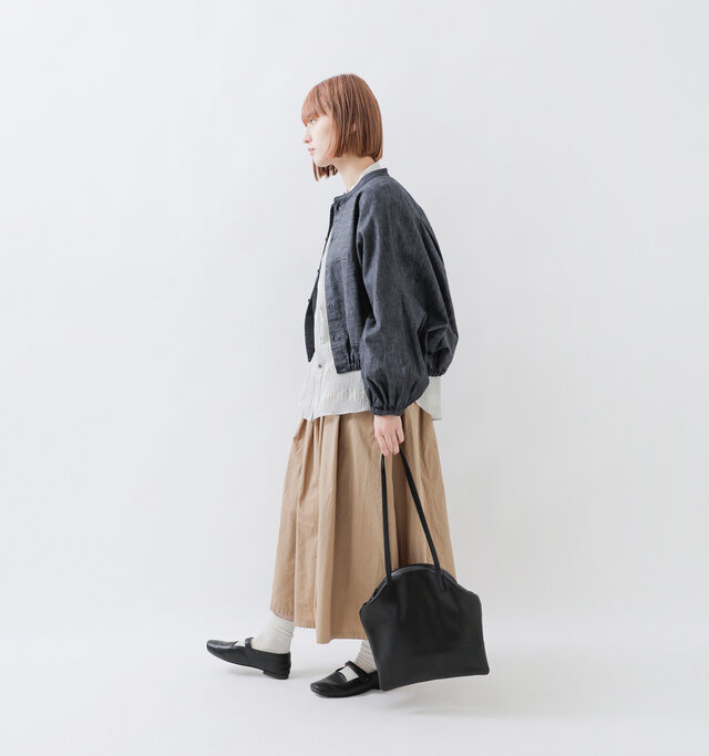 model ai:166cm / 47kg
color : denim / size : 0