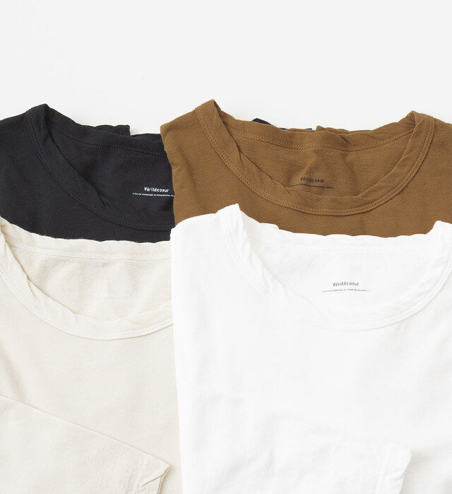 color : 右上から時計回りにMASTERD BROWN / WHITE / IVORY / BLACK