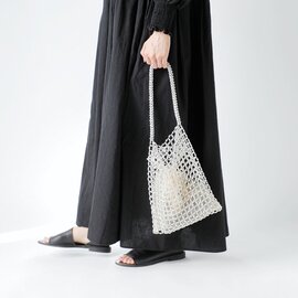 The Bagmati|グラスビーズ トートバッグ 250618-b